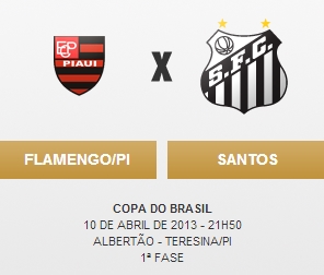 Flamengo-PI x Santos FC - Blog DNA Santastico